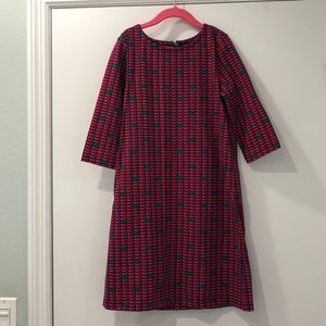 Vineyard Vines Whale Print Holiday Dress
